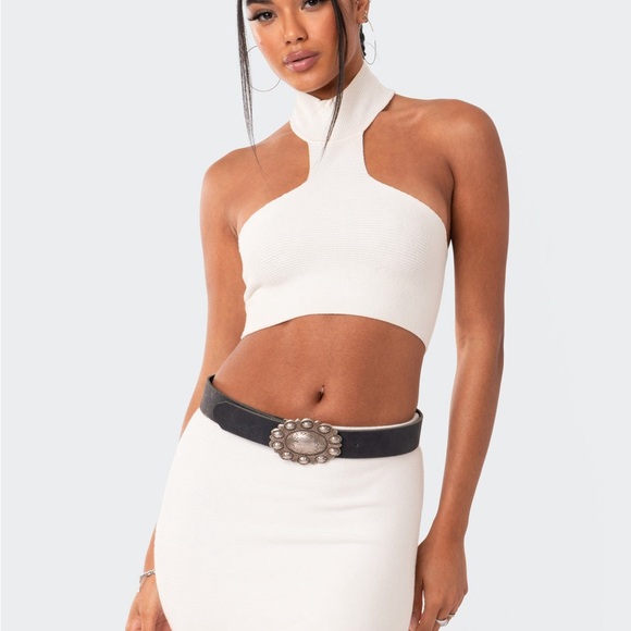 Edikted- AVRIL KNITTED MINI SKIRT - medium - Picture 2 of 2